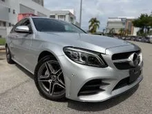 2021 Mercedes-Benz C200 1.5 Laureus AMG Line WAGON,HUD,TELESCOPIC STEERING,POWER TAILGATE JPN UNREG