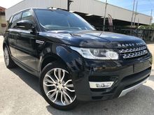 BOOMERANG BLACK UNREG 2014 LAND ROVER RANGE ROVER 3.0 SDV6 HSE DIESEL 7 SEATER SUV