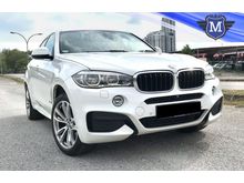 2016 BMW X6 3.0 xDrive35i M Sport SUV CKD LOCAL F16 S/ROOF HEAD UP DISPLAY BMW UNDER WARRANTY