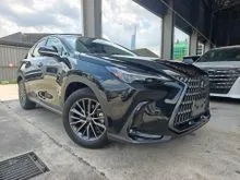 2023 Lexus NX 250 2.5 Base Grade 5A LED 4Cam360View PCS LDA BSM Display Audio Black Leather Power Boot Unregister