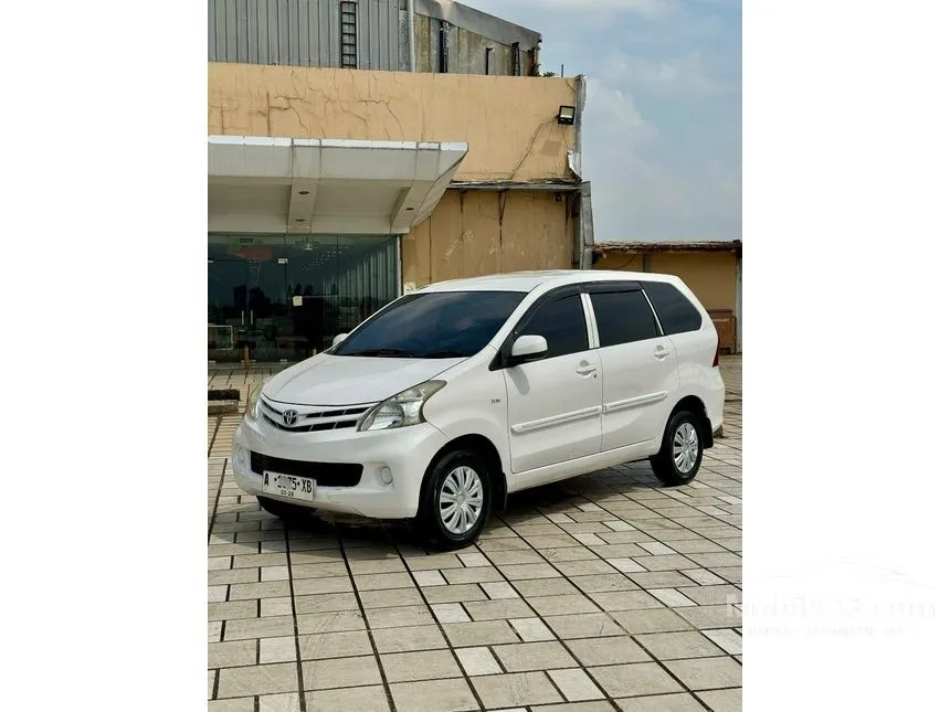 Jual Mobil Toyota Avanza 2013 E 1.3 di Banten Automatic MPV Putih Rp 105.000.000