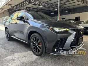 2022 Lexus NX 350 2.4 F Sport SUV , 360 CAMERA SUNROF , BSM DIM HUD BOTH ELECTRIC SEAT , MEMORY SEAT , FULL LEATHER AIRCOND SEAT WITH GRADE 5A