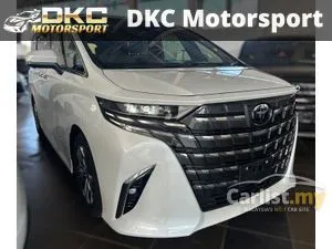 2023  TOYOTA ALPHARD Z (UNREGISTRED) / SR / ROOF MONITOR / DIM / BLIND SPOT MONITOR  / 360- CAMERA / POWER TAILGATE / PARKING SUPPORT BRAKE / HUD / PM