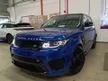 Recon 2017 Land Rover Range Rover Sport 5.0 SVR SUV PANORAMIC ROOF MERIDIAN SOUND SYSTEM COLD BOX UNREGISTERED