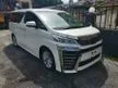 Recon 2019 Toyota Vellfire 2.5 Z Unregistered with 5 YEARS Warranty
