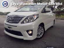2013 TOYOTA ALPHARD 2.4 8 SEATER RECON UNREG
