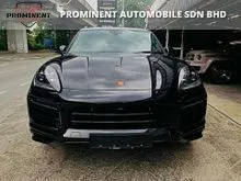 PORSCHE CAYENNE new facelift 3.0 local 2022/2022 ,CRYSTAL BLACK IN COLOUR,FULL LEATHER SEAT,SELDOM USE,INTERIOR LIKE NEW CONDITION