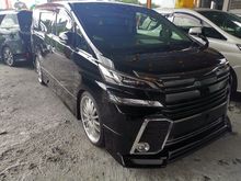 2015 Toyota Vellfire 2.5 Z G Edition MPV