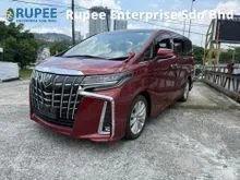2021 Toyota Alphard 2.5 G S MPV 8 SEATER 2 POWER DOOR REVERSE CAMERA REPORT 4B MILEAGE 44K KM