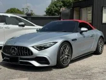 2022 Used Mercedes-Benz AMG SL43 2.0 Convertible - Burmester Sound System, Red Soft Top
