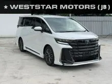 2025 Toyota Vellfire 2.4 Z Premier Side Step Moonroof HUD DIM BSM Mileage 5k km FREE Upgrade Modellista Bodykit FREE 5 YRS TOYOTA DEALER WARRANTY