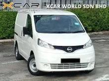 2025 NISSAN NV200 1.6 PANEL VAN (M) * 3 YEARS WARRANTY & OVER 30 UNIT VAN * GUARANTEE No Accident/No Total Lost/No Flood & 5 Day Money back Guarantee*