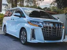 2020 Toyota Alphard 2.5 7 SEATER LEATHER SUNROOF 3LED FOR 5YRS WARRANTY