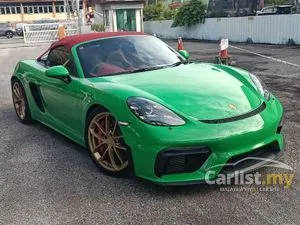 2021 Porsche 718 4.0 Spyder Convertible
