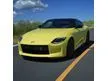 New Brand new 2022 Nissan Fairlady Z version ST finished in Ikazuchi Yellow with Super Black Roof with delivery mileage and benefits