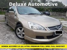 2007 Honda Accord 2.0 VTi-L FULL SPEC MUGEN BODYKITS TIPTOP CONDITION ONE OWNER SMOOTH ENGINE
