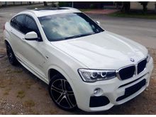 2015 BMW X4 M-SPORT 2.0 X-DRIVE 28i UK SPEC UNREG SELLING PRICE WITH GST RM 363,000.00 ( NEGO ) WHITE COLOR ( 4142 )