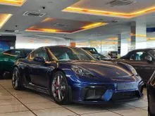2022 Porsche 718 4.0 Cayman GT4 Coupe Low Mileage Unreg