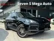 Recon 2022 Porsche Cayenne 3.0 SUV PLATINUM EDITION UNREG GRADE 5A NEW CAR CONDITION ORIGINAL 6K KM MILEAGE ONLY HIGH SPEC PRICE CAN NEGO UNTIL LET GO