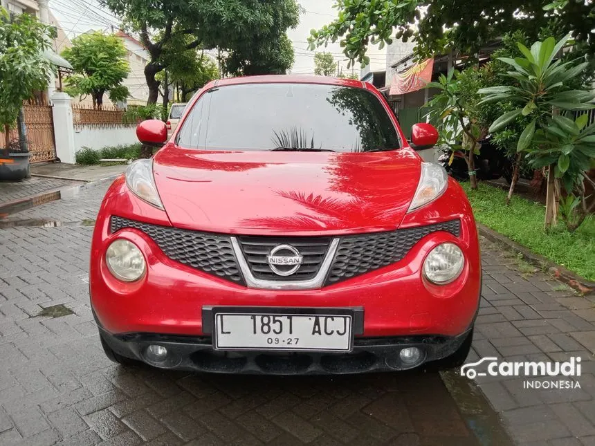 Jual Mobil Nissan Juke 2012 RX 1.5 di Jawa Timur Automatic SUV Merah Rp 135.000.000