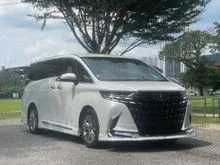 JBL [5A] 2025 Toyota Alphard 2.5 Z [6K KM] LOW MIELAGE FULL SPEC