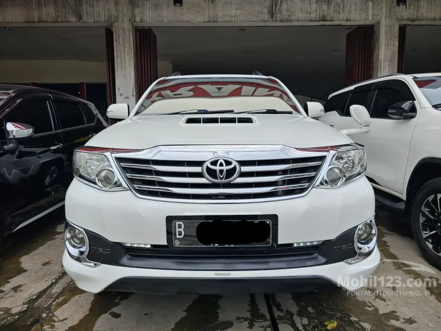 Jual Mobil Toyota Fortuner 2014 G 2.5 di Jawa Barat Automatic SUV Putih Rp 245.000.000