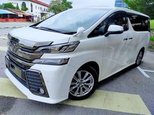 2016 Toyota Vellfire 2.5 Z Golden Eyes MPV