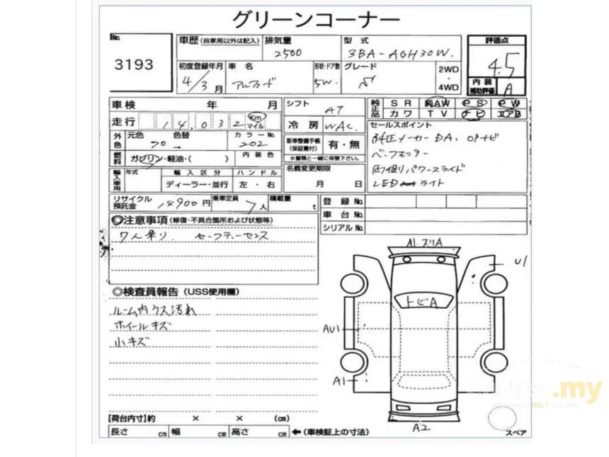 2022 Toyota Alphard G S MPV