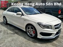 2015 Mercedes-Benz CLA45 AMG 2.0 4MATIC PUSH START BUTTON KEYLESS PRE CRASH STOP SYSTEM REVERSE CAMERA AUTO CRUISE SIDE MIRROR SENSOR DAYTIME LED