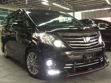 2013 Toyota Alphard 2.4 Types Gold Unregister high spec