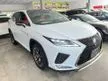 Recon 2020 Lexus RX300 2.0 F Sport SUV # RED LEATHER, GRADE 5A, PANORAMIC ROOF, 360 CAMERA
