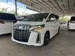 Recon 2019 Toyota Alphard 2.5 SC 51K KM