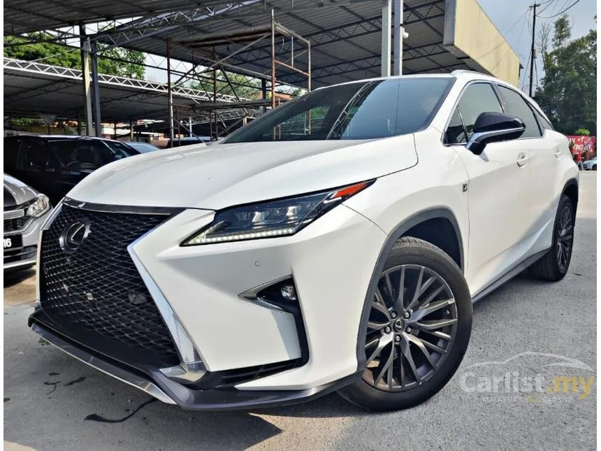 Used 2017 Lexus RX200t 2.0 F Sport (A) FULL SER REC FACELIFT CBU ...