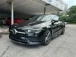 Recon 2020 CLA 250 4 MATIC AMG LINE 2.0 COUPE**MID YEAR PROMOTION**PRICE CAN NEGO**360 CAMERAS**FULL AMBEINT LIGHT**HUD**FULL LEATHER SEAT BLACK AND RED**