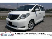 2008 /12 Toyota Alphard 2.4 (A) HOME THEATRE / TIP TOP CONDITION