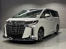 2021 Toyota Alphard 2.5 SC Sunroof Ori Modelista DIM BSM Unreg