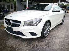 FREE 4 YEAR WARRANTY 2016 Mercedes-Benz CLA180 1.6 SE Coupe Facelift Japan Spec Promo Raya