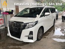 2017 Toyota Alphard 2.5 G S C Package MPV Unreg Toyota Alphard SC 2.5 7seats 360view Sun Roof Full Leather Seats Power Boot 7G SST Deduction