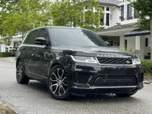 (DIRECT OWNER)USED 2018 Land Rover Range Rover Sport 3.0 HSE Dynamic SUV - COME WITH MERIDIAN SOUND SYSTEM, BLACK INTERIOR , GREAT CONDITION