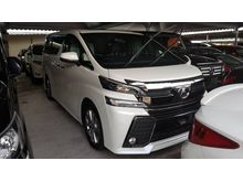 2016 Toyota Vellfire 2.5 Z Golden Eyes