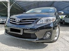 2013 Toyota Corolla Altis 1.8 G Sedan Accident Free Last Patch Model Black Interior