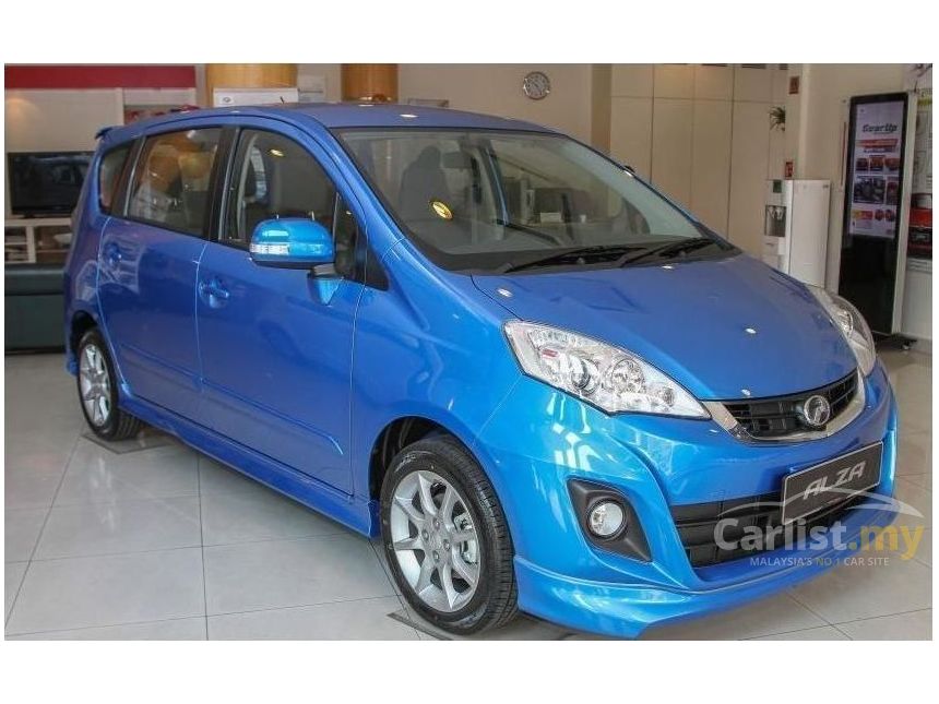 Perodua Alza 2016 S 1.5 in Selangor Automatic MPV Blue for ...