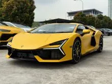 2025 Lamborghini Revuelto 6.5 Coupe UK Spec Unregistered Front Lifter Carbon Interior Carbon Ceramic Brakes 1000HP+ Reverse Camera Passenger Display