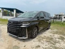 Black Leather, Spare tyre, Sunroof, DIM, HUD, 360 CAMERA, 2024 Toyota Vellfire 2.4 Z Premier MPV/ 8 year warranty