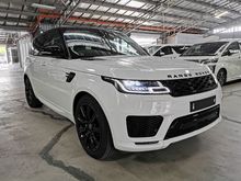 2018 LAND ROVER RANGE ROVER 3.0 SPORT SUPERCHARGED V6 HSE DYNAMIC 7SEATER MERIDAN SURROUND SYSTEM AIRMATIC SUSPENSION DIGITAL METER POWER TAILGATE