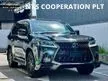 Recon 2019 Lexus LX570 5.7 V8 Black Sequence Unregistered 362 Hp TRD Aero Body Kit TRD Front Grill 21 Lexus TRD Rim Black Sequence Style Wood Interior