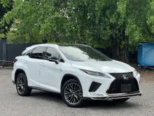 UNREG 2021 Lexus RX300 2.0 F Sport / MANY UNITS / WELCOME OFFER / FULL SPEC / TIPTOP CONDITION / MARK LEVINSON