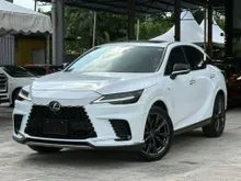 2023 Lexus RX 350 2.4 F Sport Handling SUV 5A/14K KM BLACK INTERIOR SUNROOF 4CAM HUD BSM RX350