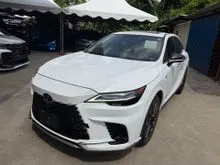 2023 Lexus RX 350 2.4 F Sport Handling SUV 5A/14K KM BLACK INTERIOR SUNROOF 4CAM HUD BSM RX350