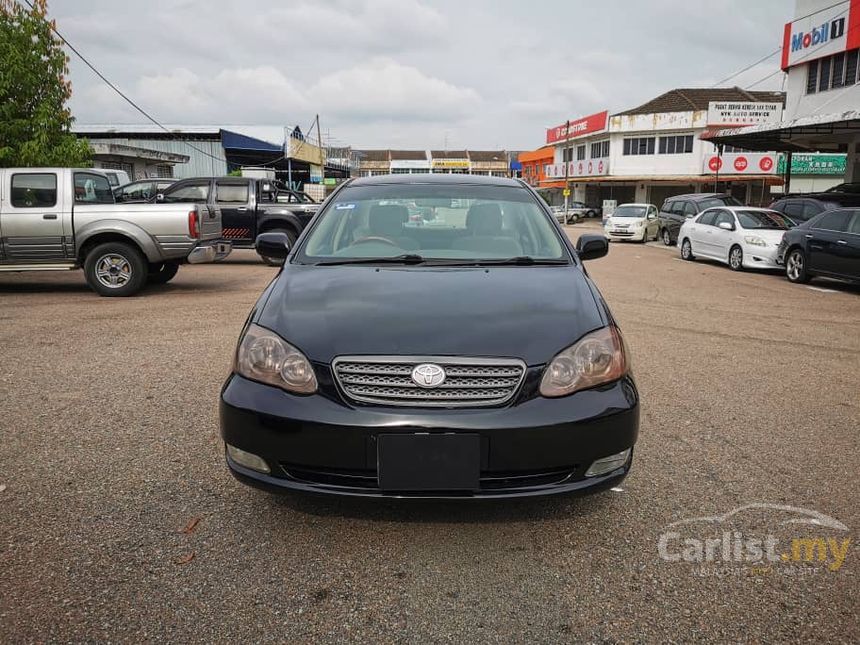 Toyota Corolla Altis 2004 G 1.8 in Johor Automatic Sedan Black for RM ...